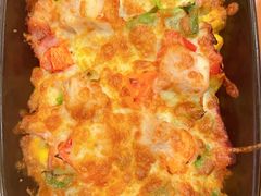 蒜香鸡肉培根芝士焗饭-萨莉亚意式餐厅(深圳北站店)