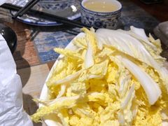 娃娃菜-鱼来顺纸上烤鱼