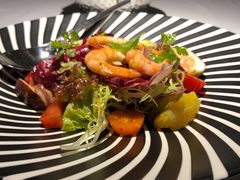 九节虾无花果沙拉百香果油醋汁-燃扒房Steakhouse(皇庭店)