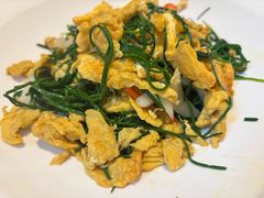 沙葱炒鸡蛋-新疆巴州金丝特餐厅(大钟寺店)