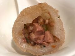 安蝦鵝肝鹹水角-香港喜来登酒店天宝阁