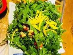 鲜菊拌茼蒿-醉云喃