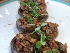 香煎口蘑配素肉碎-素心小筑(后沙裕镇店)