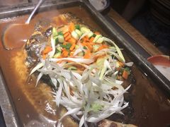 -探鱼·鲜青椒爽麻烤鱼(三水广场店)
