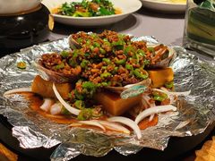 芽菜肉绍焗鲜鲍鱼-许家菜(望江店)