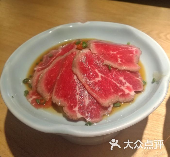 源氏日本料理·蟹蟹爱(繁花中心店)半生牛肉图片 - 第12张