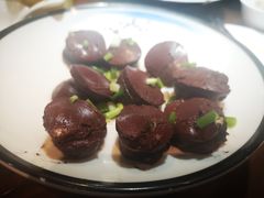 自制蒜泥血肠-黑土印象菜馆(三元桥店)