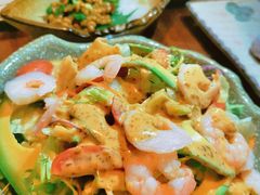 牛油果明虾沙拉-浪花亭日本料理(古田路店)