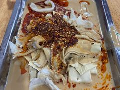 隔壁店的牛肚豆皮双拼-清真·马峰烤肉(小学习北巷店)