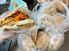 鸡蛋花干夹馍-三兄弟高炉烧饼