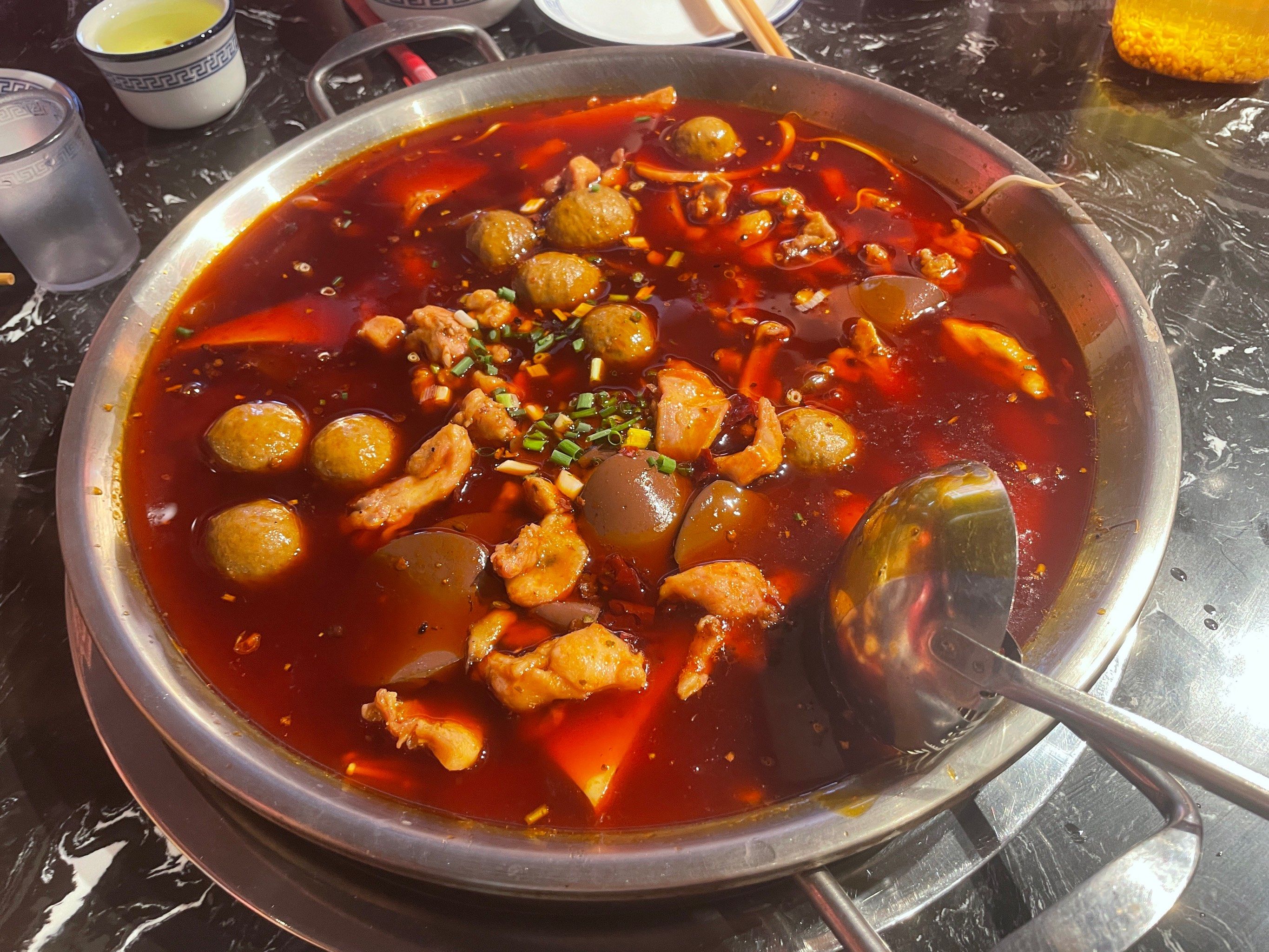 兔肉火锅
