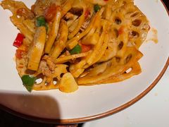 辣炒藕片-绿茶餐厅(蓝色港湾店)