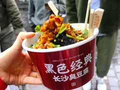 黑色经典臭豆腐-黑色经典臭豆腐·湖南特产(坡子街店)