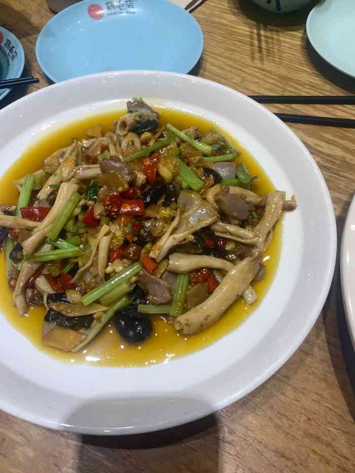 鸡毛店·川菜(双楠店)-"【菜品口味】去的时候还是报蛮大希望去的,.