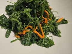 虫草花拌丝瓜尖-东莱海上(长宁来福士店)