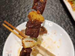 焦香肥肠-福苗小骆驼烧烤(大唐不夜城店)