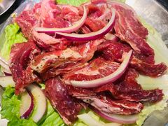路边烤瘦牛-大丘街路边烤牛肉