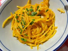 蟹黄咸蛋土豆丝-荆九爷爆炒桥头三嫩(浙大店)