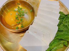 蛋煎豆腐-八乔煎肉馆·丹东特色煎锅(梅林店)