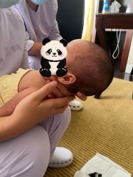 -慧婴轩婴儿理胎发胎毛笔胎毛画手足印(通州店)