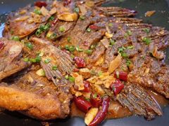 香煎刀鱼-釜山美食韩国炸酱面(长大店)