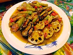 家烧三宝-闯关东东北农家菜(崂山石老人店)
