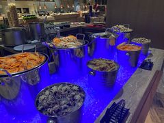 自助取餐区-深圳佳兆业万豪酒店-金沙全日餐厅