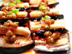 猪血丸子蒸腊肉-名门小厨(劲松店)