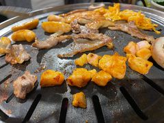 -明洞阿姨·韩式酱蟹烤肉·创意料理(三元桥店)