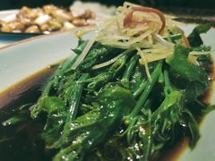 白灼丝瓜尖-雲蜀龙阁·金牌水煮鱼(方庄店)