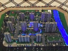 售楼处沙盘模型-恒大御景湾