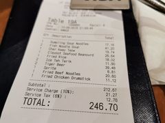 账单-关夫人餐厅(阳光广场店)