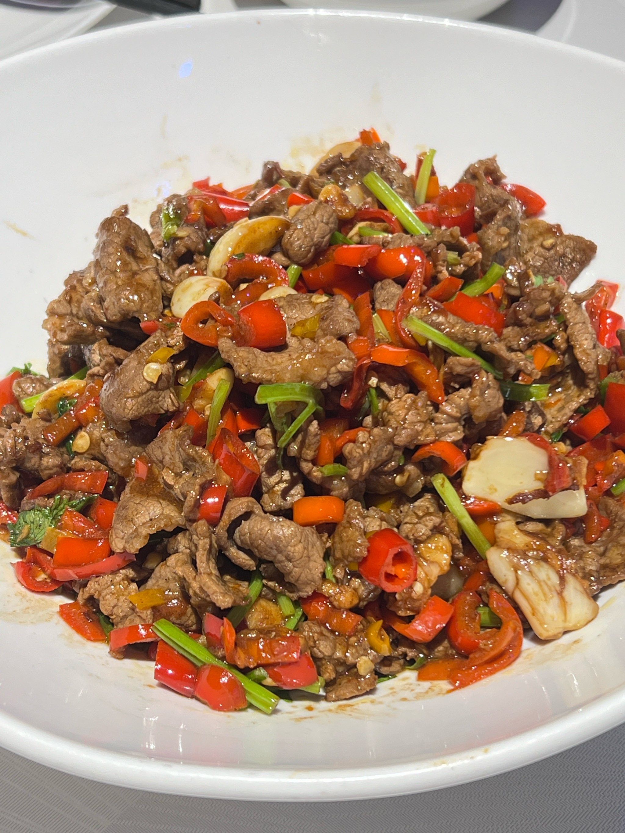 家常牛肉炒得刚刚好