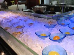 自助调料区-大佛寺高级素食自助餐厅