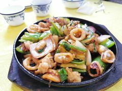 铁板鲜鱿鱼-浩海美食店(闸坡店)