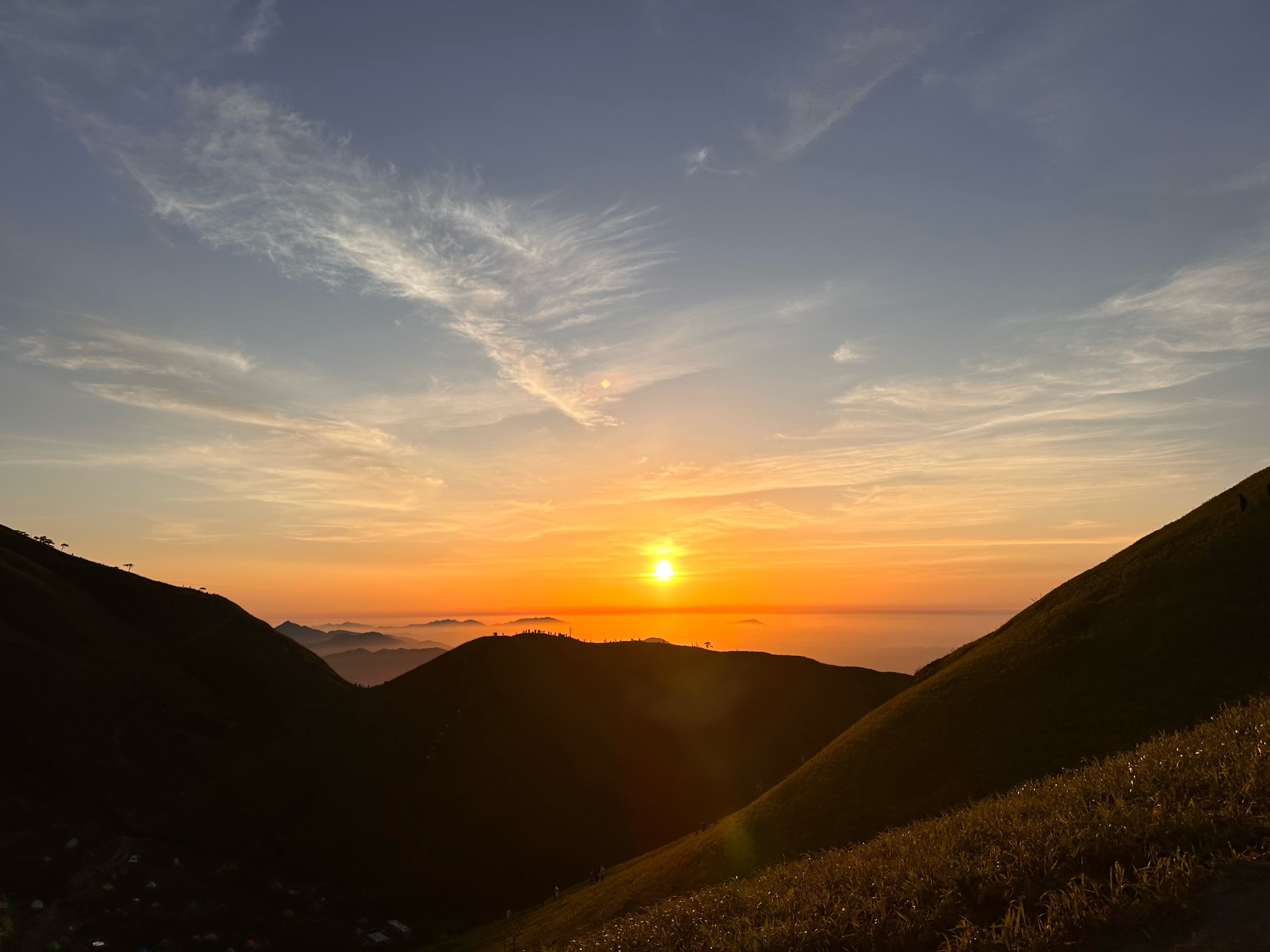 山顶的风景 眺望图片