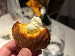 玛德琳配香缇奶油-Oyster Talks 四度蚝法餐厅