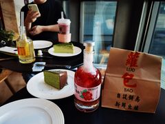 -36抹茶·千层与鲜果茶(欢乐海岸店)
