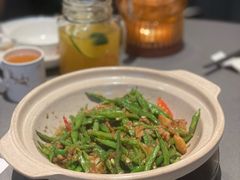 沙茶肉糟啫云南扁豆-小炳胜(卓悦中心店)