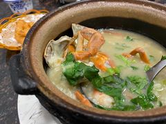 螃蟹鲜虾粥-适口餐厅砂锅粥(公信路总店)