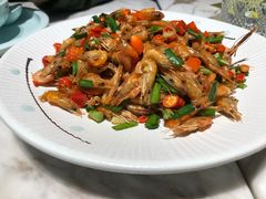 韭菜炒河虾-云梦庭·剁椒鱼头(银泰中心in99店)