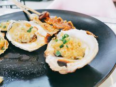 炭烤生蚝-覃记海鲜美食餐厅