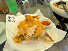-头上红煨盐鸡·非遗院子餐厅