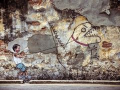 -槟城街头艺术街区