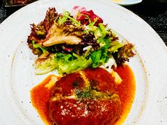 汉堡牛肉饼-玄白·炭烤活鳗(上海首店)