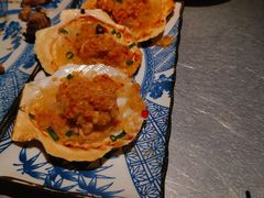蒜蓉烤扇贝-探鱼·鲜青椒爽麻烤鱼(银泰城店)