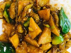 地三鲜盖饭-华天新川面馆(闹市口店)