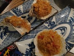 蒜蓉烤大生蚝-探鱼·鲜青椒爽麻烤鱼(北京路天河城店)