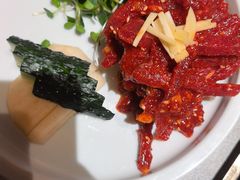 -草家酱蟹炭火烤肉店(珲春南路一店)