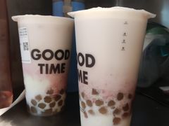 莓莓奶麻薯-古茗(金山大润发店)
